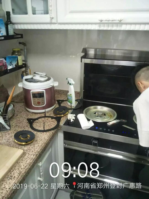 蓝炬星集成灶售后服务