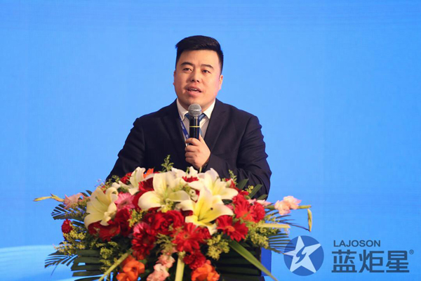 蓝炬星市场总监杨宏武先生汇报